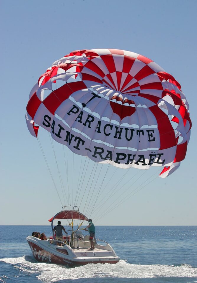 Vol en parachute ascensionnel