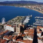 Vue panoramique vieux port St-Raphaël